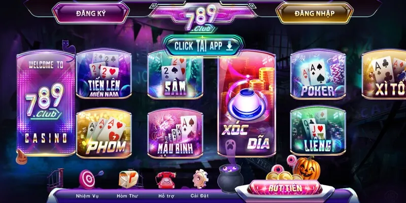 Game bài đổi thưởng 789Club - Cổng game Las Vegas đẳng cấp