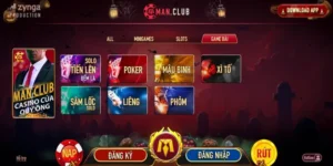 Game bài đổi thưởng Manclub - Cổng game dành cho phái mạnh 2024