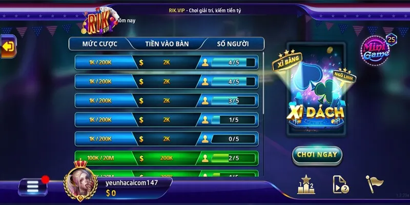 Game bài đổi thưởng Rikvip – Sự lựa chọn uy tín và chất lượng